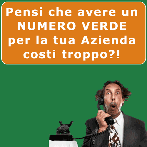 Numero Verde personalizzato per la tua azienda
