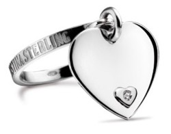 Anello con Ciondolo a cuore