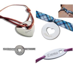 Bracciali personalizzati cuore