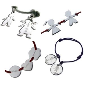 Bracciali personalizzati famiglia