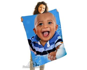 Coperta con Foto per Coccole Personalizzate