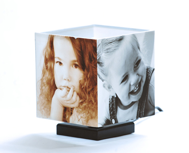 Lampada con foto