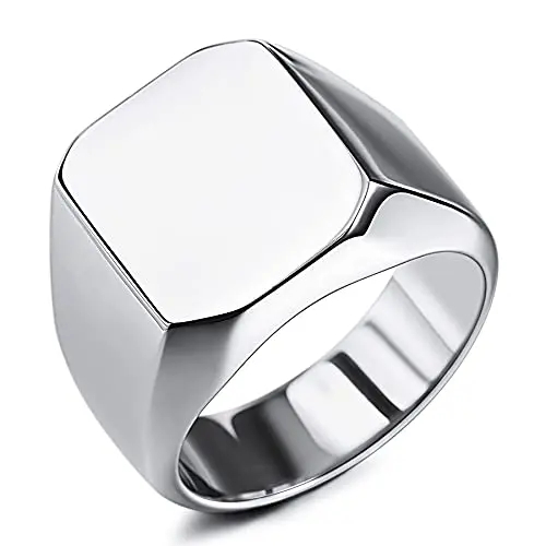 MeMeDIY Anello Personalizzato con Foto per Uomo o Donna