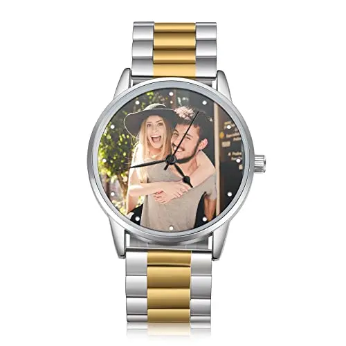 Jeweidea Orologio con Foto Personalizzato