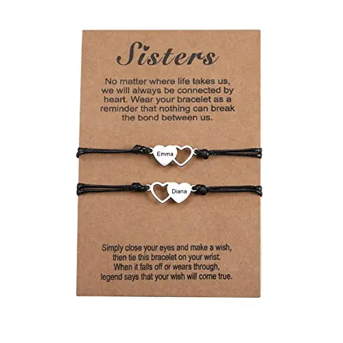 Set di Braccialetti Amicizia Personalizzati