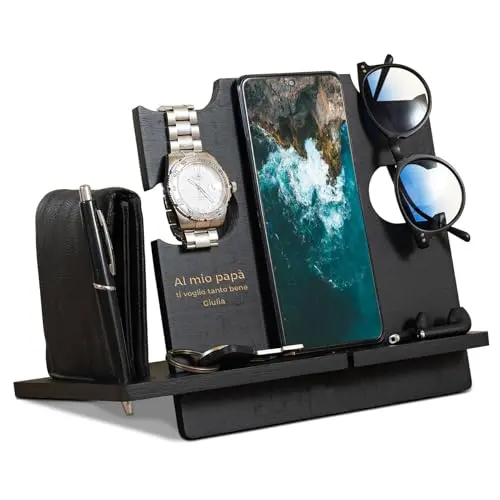 LAC Docking Station Personalizzata in Legno