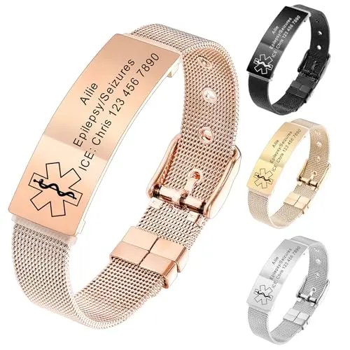 Bracciale di Allerta Medica Personalizzato