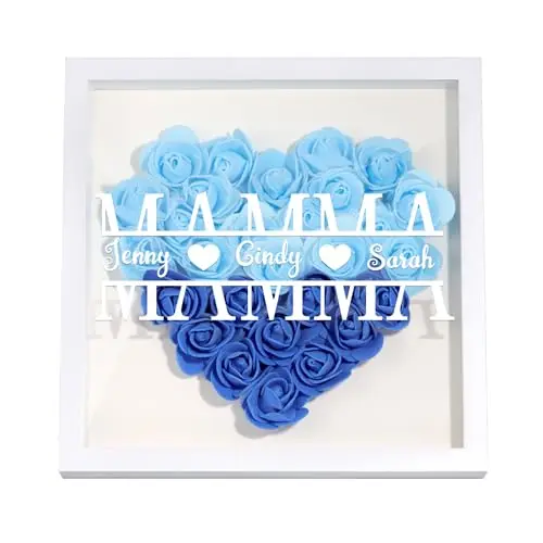 Jeweidea Cornice Foto Personalizzata con Nome