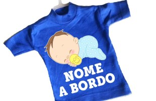T-Shirt Bimbo a bordo