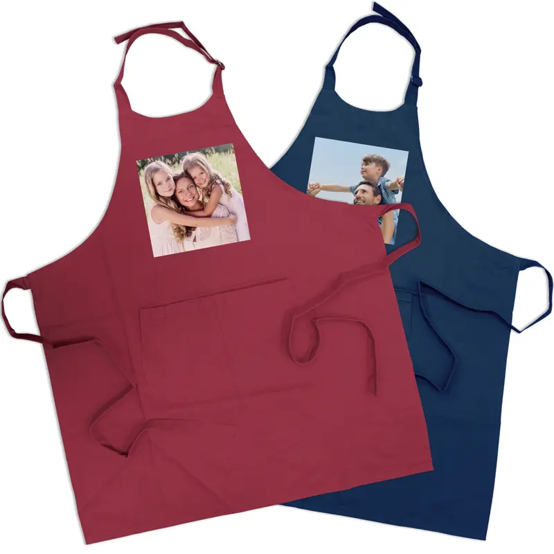 Grembiule di cotone con Foto