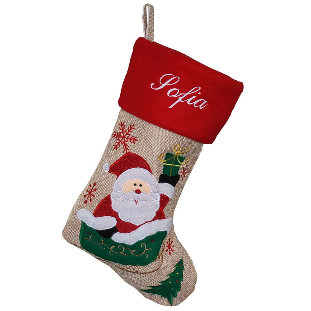 per la decorazione natalizia della famiglia Watkings calze natalizie da appendere per le vacanze con motivo carino 