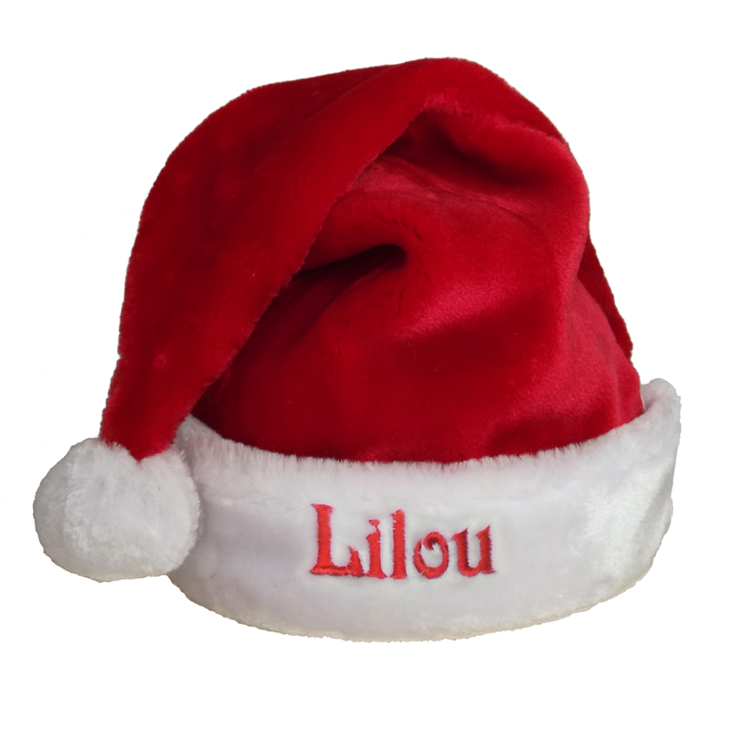 Cappello da Babbo Natale personalizzato con nome