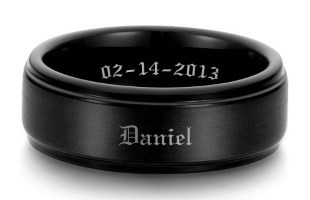 Anello da uomo con nome