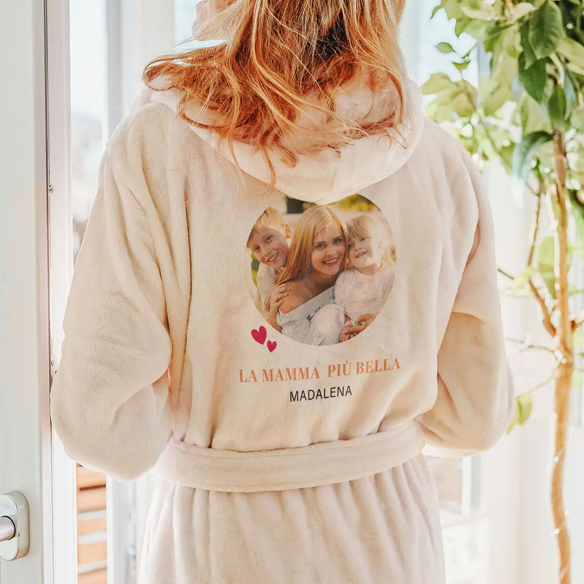 Accappatoio Personalizzato con Foto e Nome