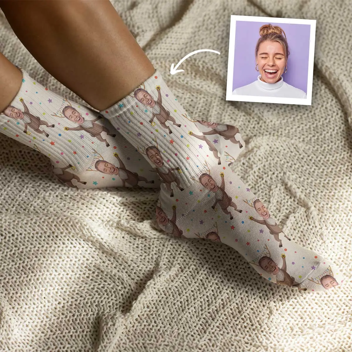Calzini di Natale con Foto