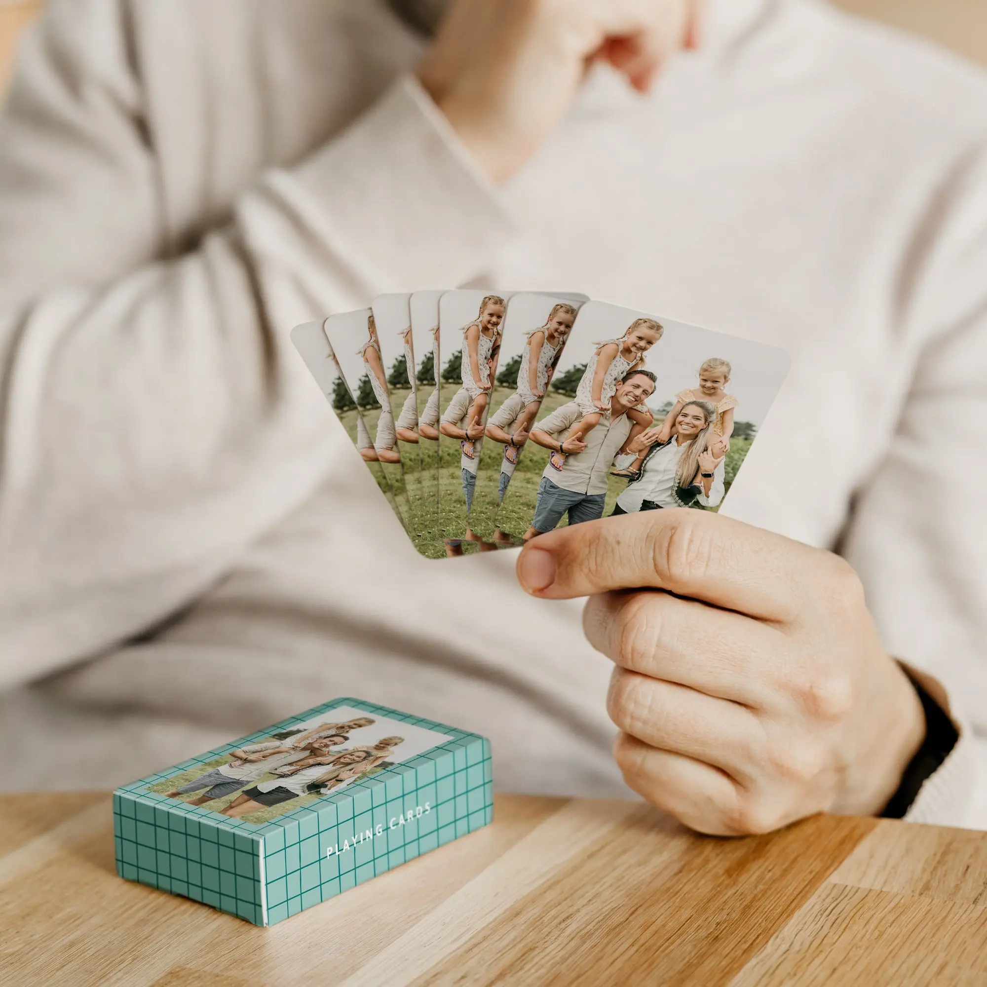 Carte da gioco personalizzate - Retro stampato