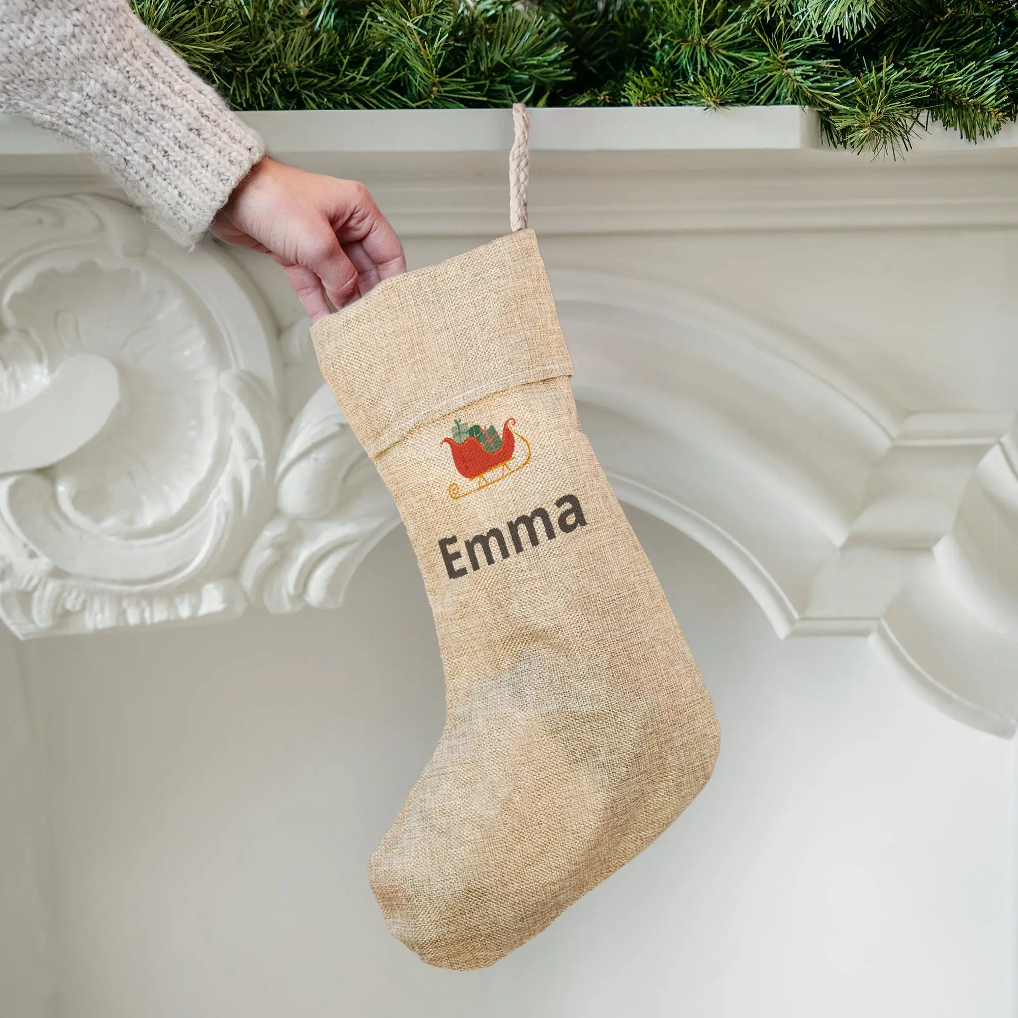 Calza della Befana personalizzata