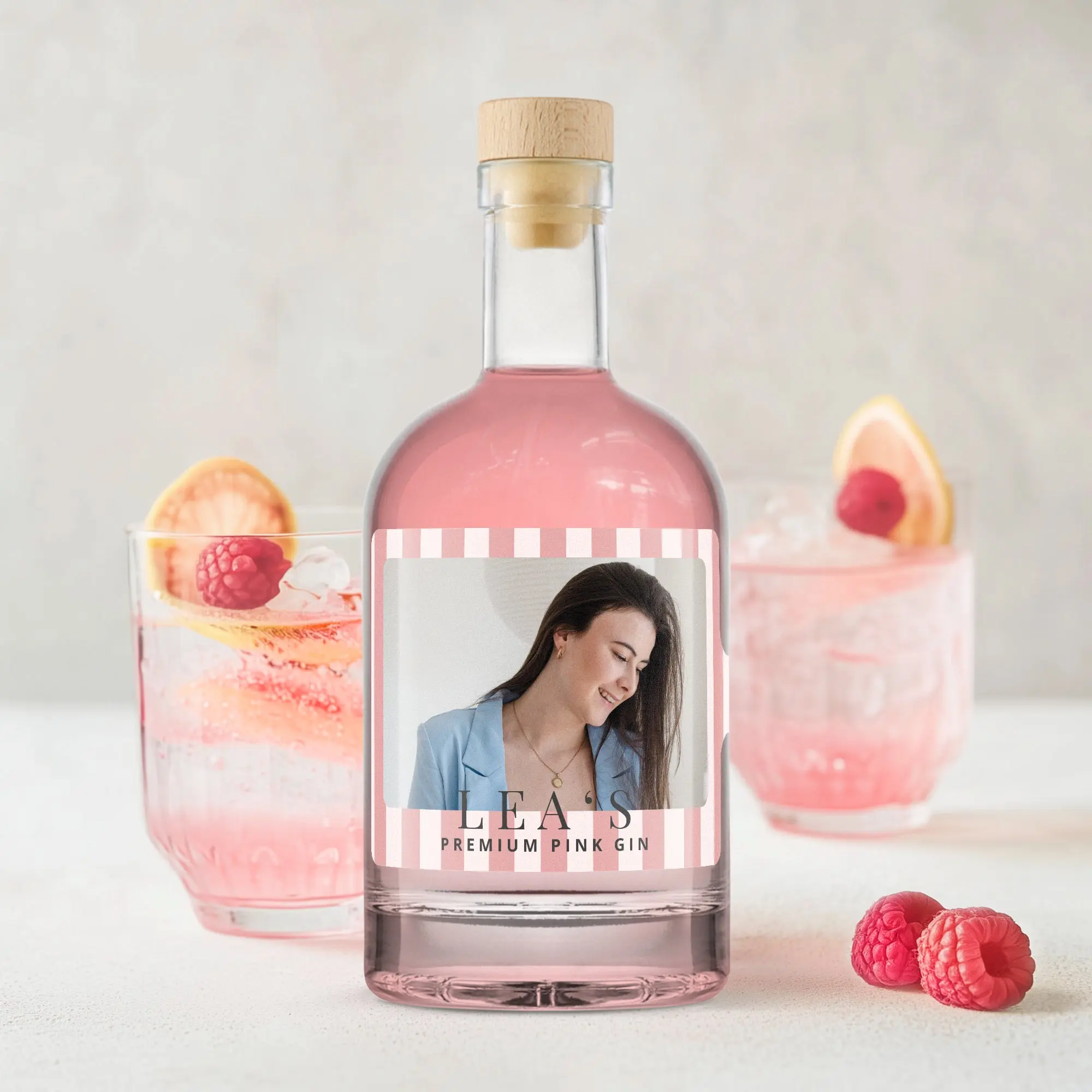 YourSurprise Pink Gin - Etichetta personalizzata