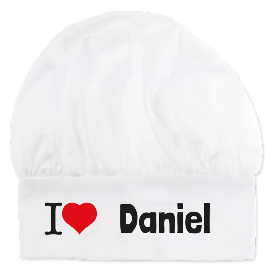 Cappello da cuoco personalizzato