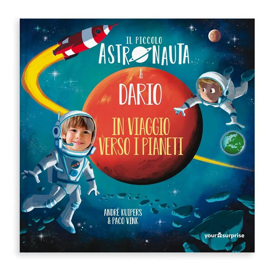 Favola per bambini personalizzata Il Piccolo Astronauta