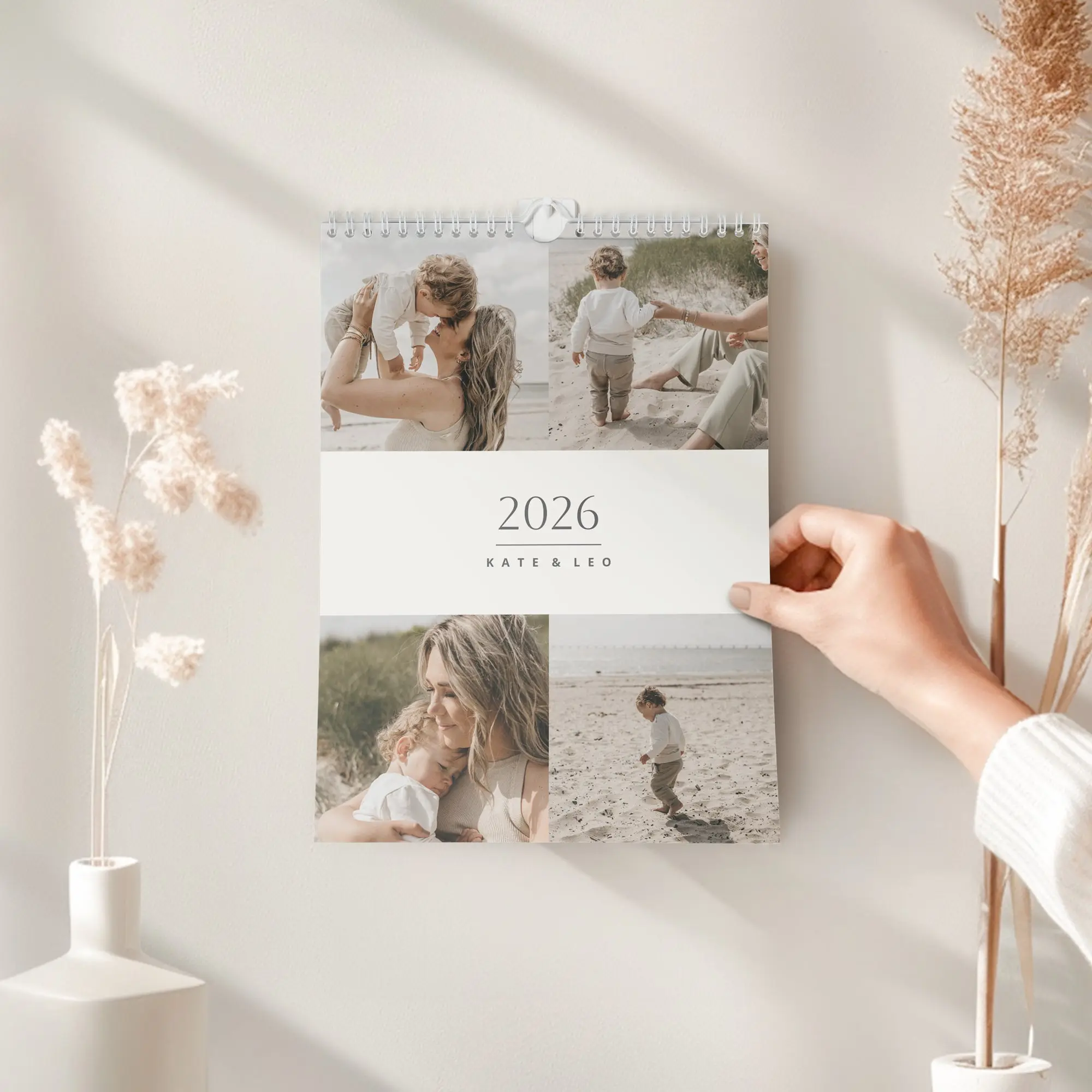 Calendario personalizzato 2026 - Verticale