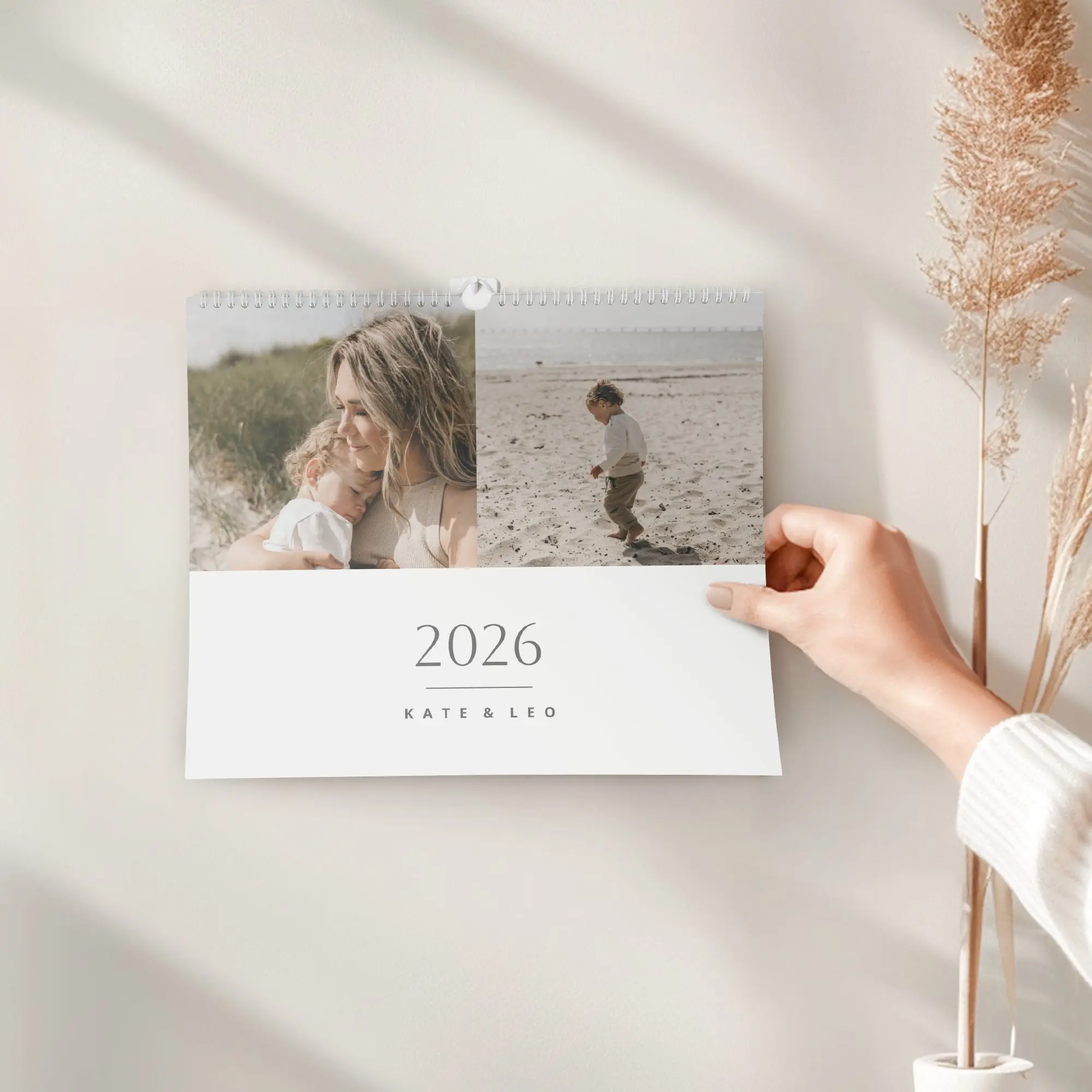 Calendario personalizzato 2026 - Orizzontale