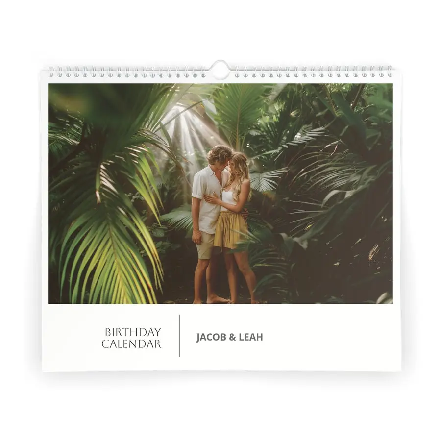 Calendario di Compleanno Personalizzato