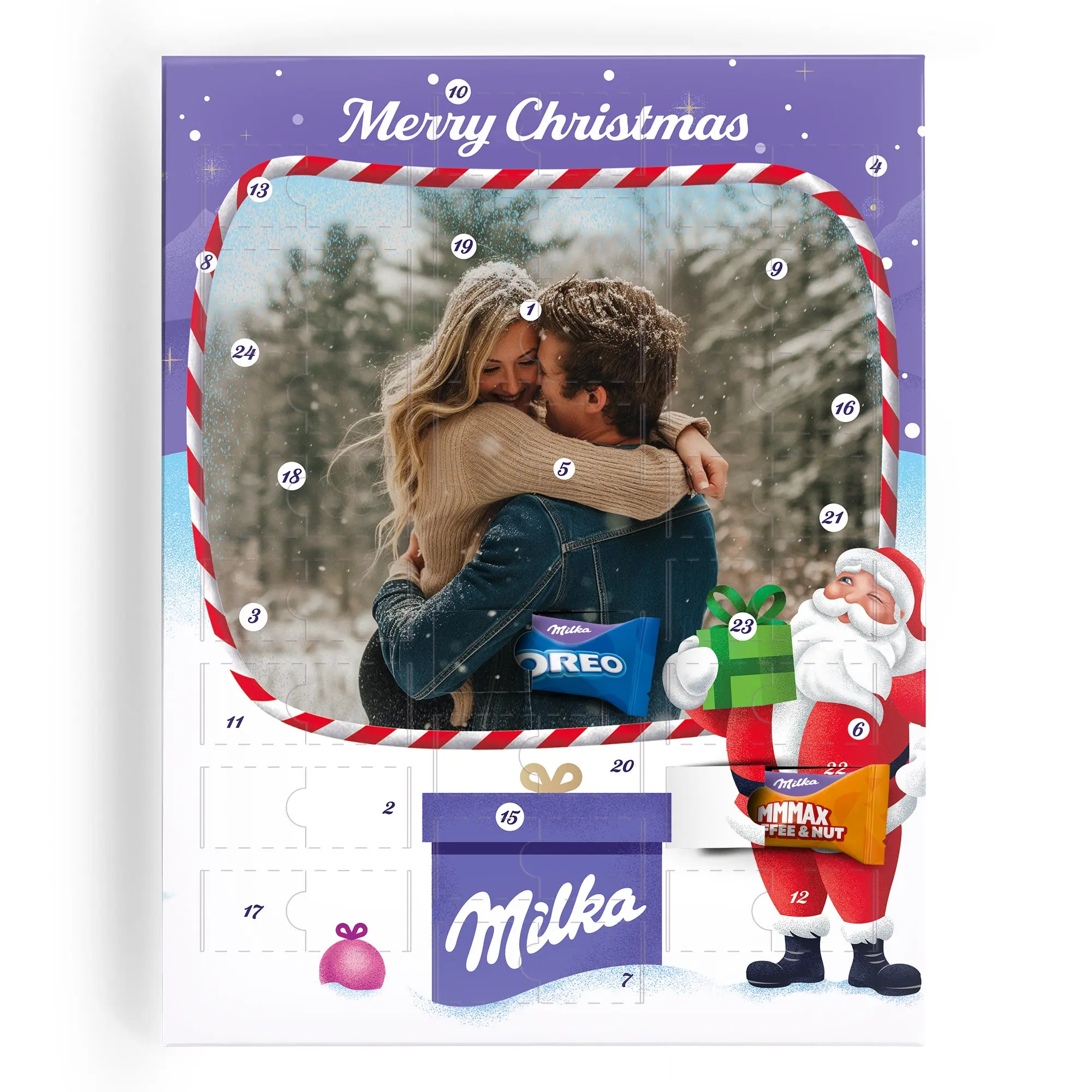 Calendario dell'avvento - Marchio Milka Favourites