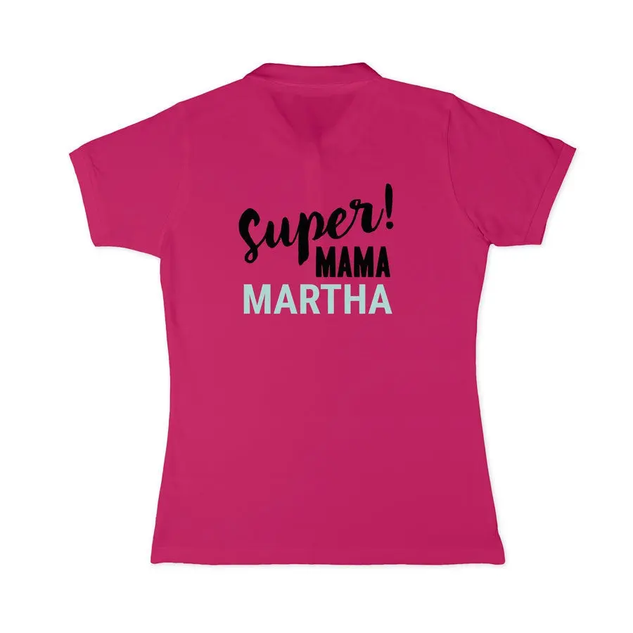 Polo personalizzata - Donna - Rosa