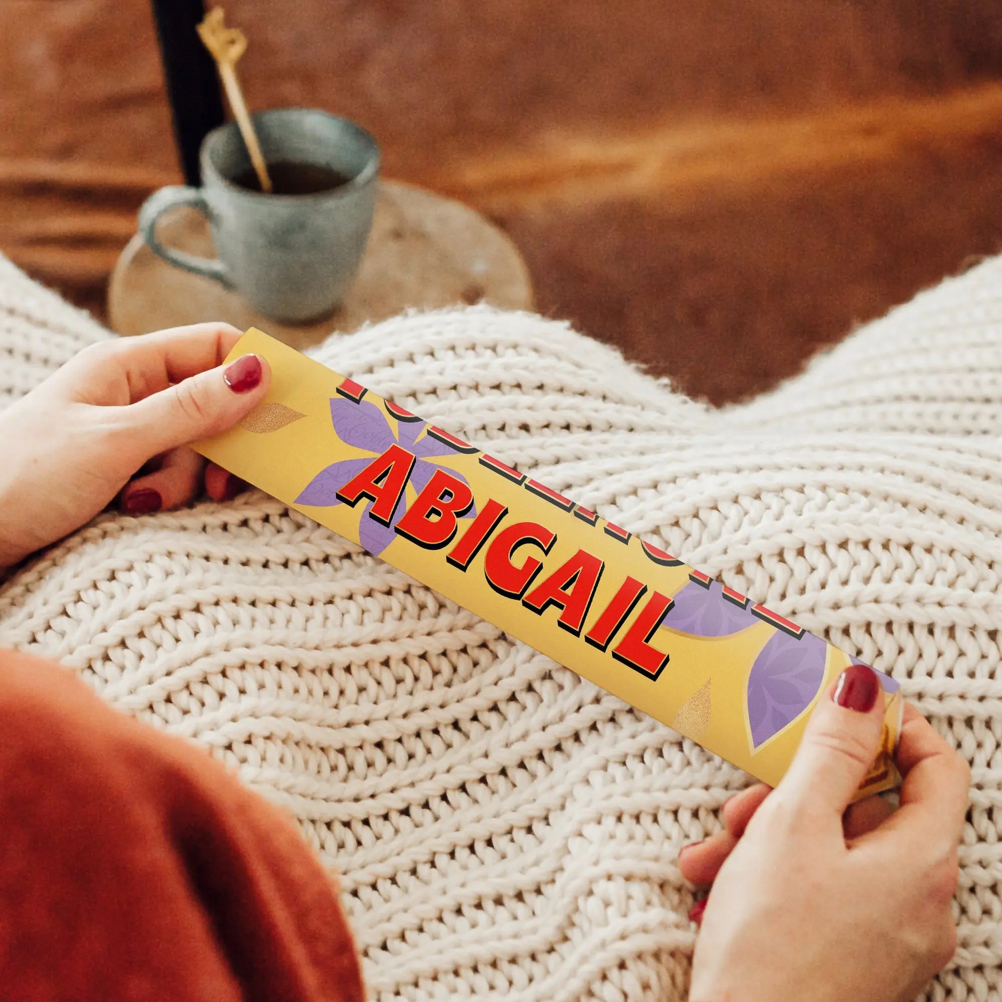 Barretta Toblerone personalizzata - Festa della mamma