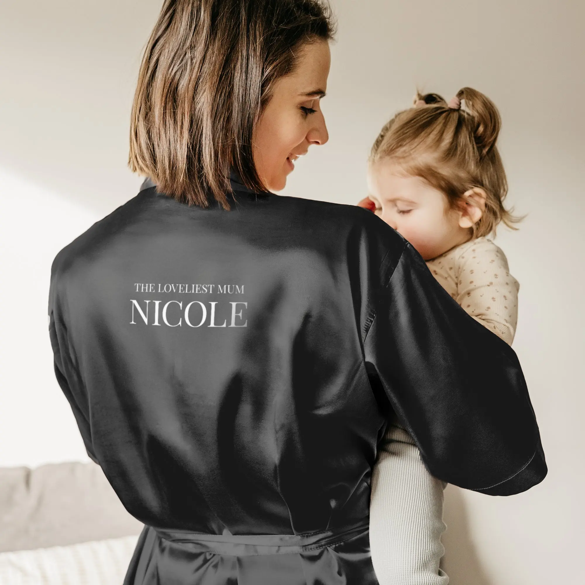 Vestaglia Personalizzata - Nero
