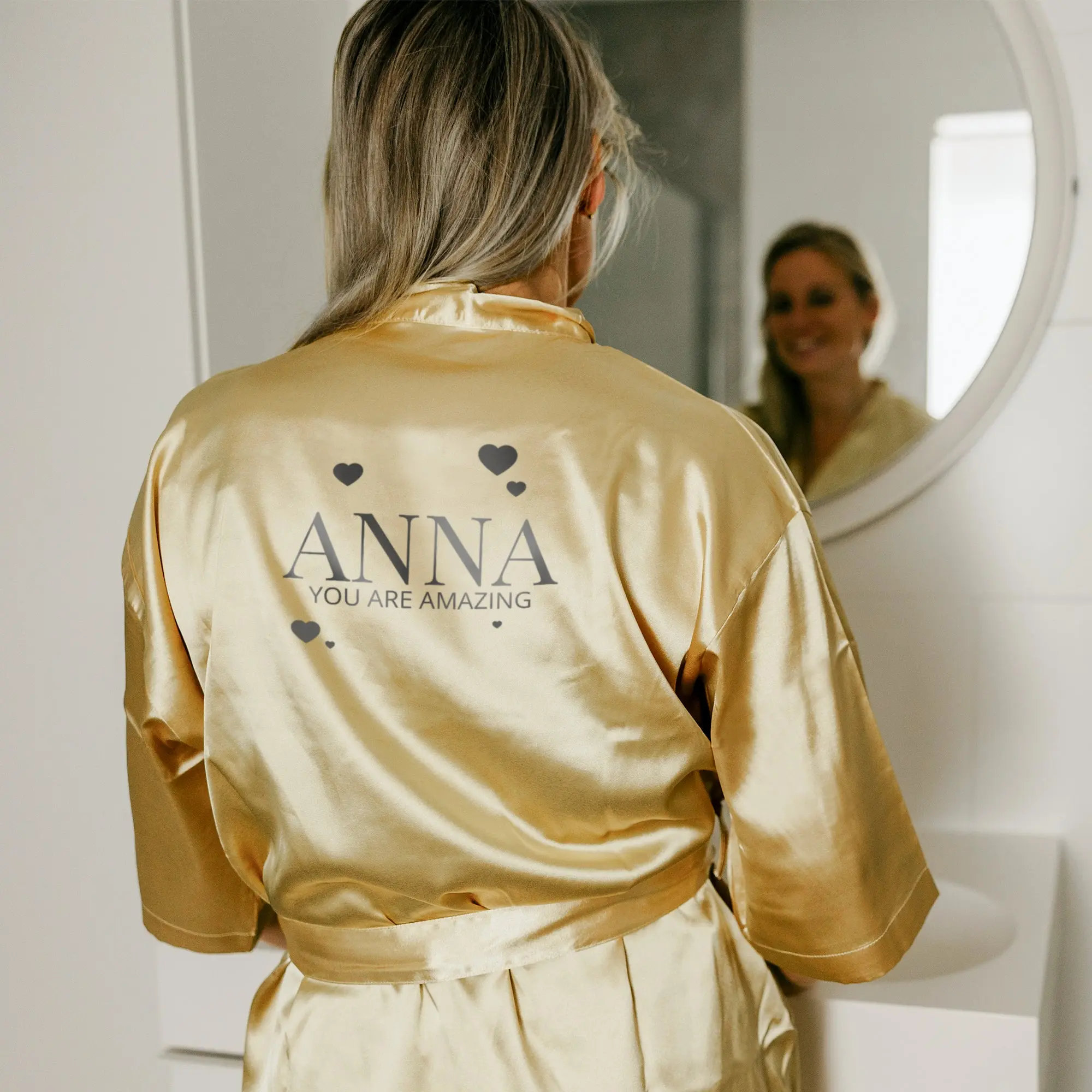 Kimono personalizzato - Oro