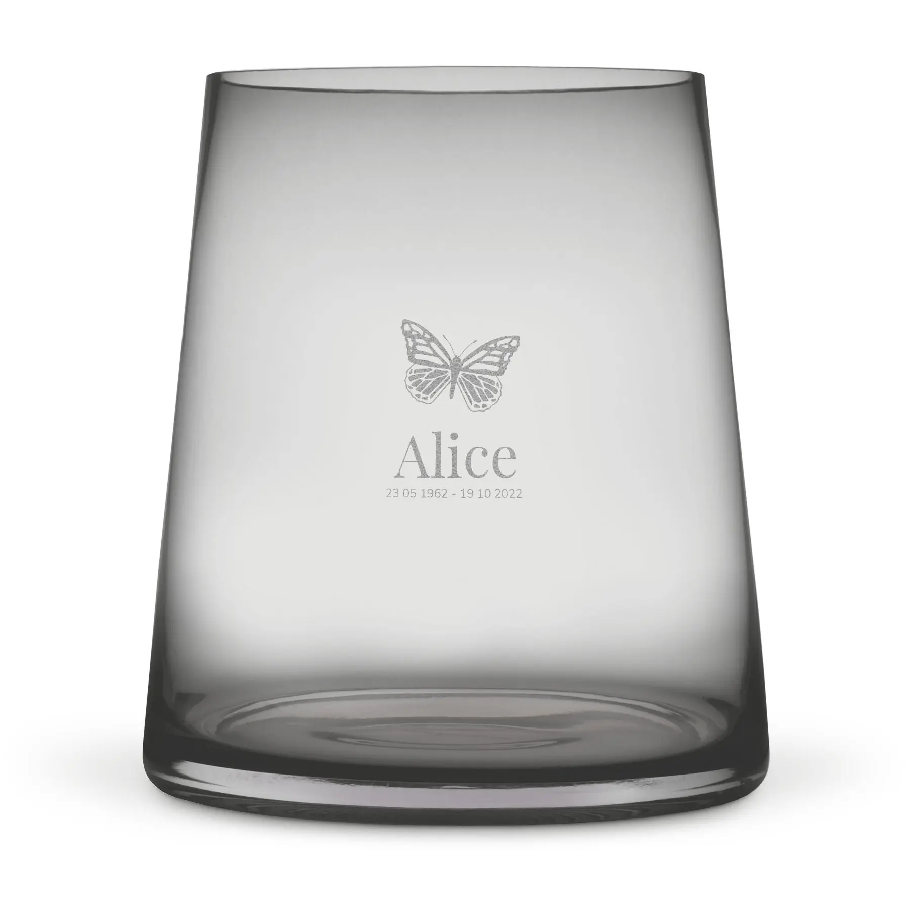 Vaso Personalizzato - Vetro Oscurato