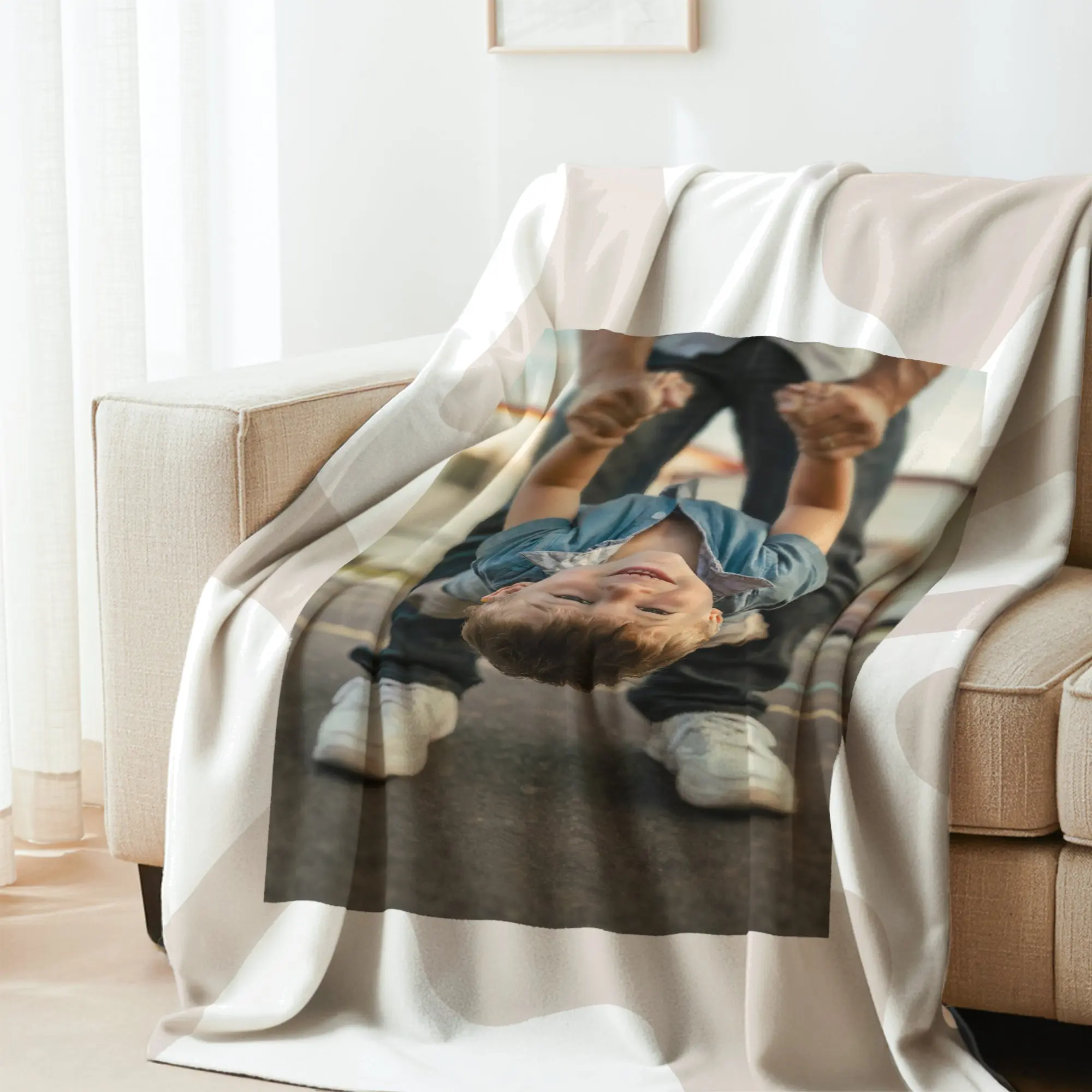 Coperta fotografica in pile - Extra calda - 75 x 100 cm