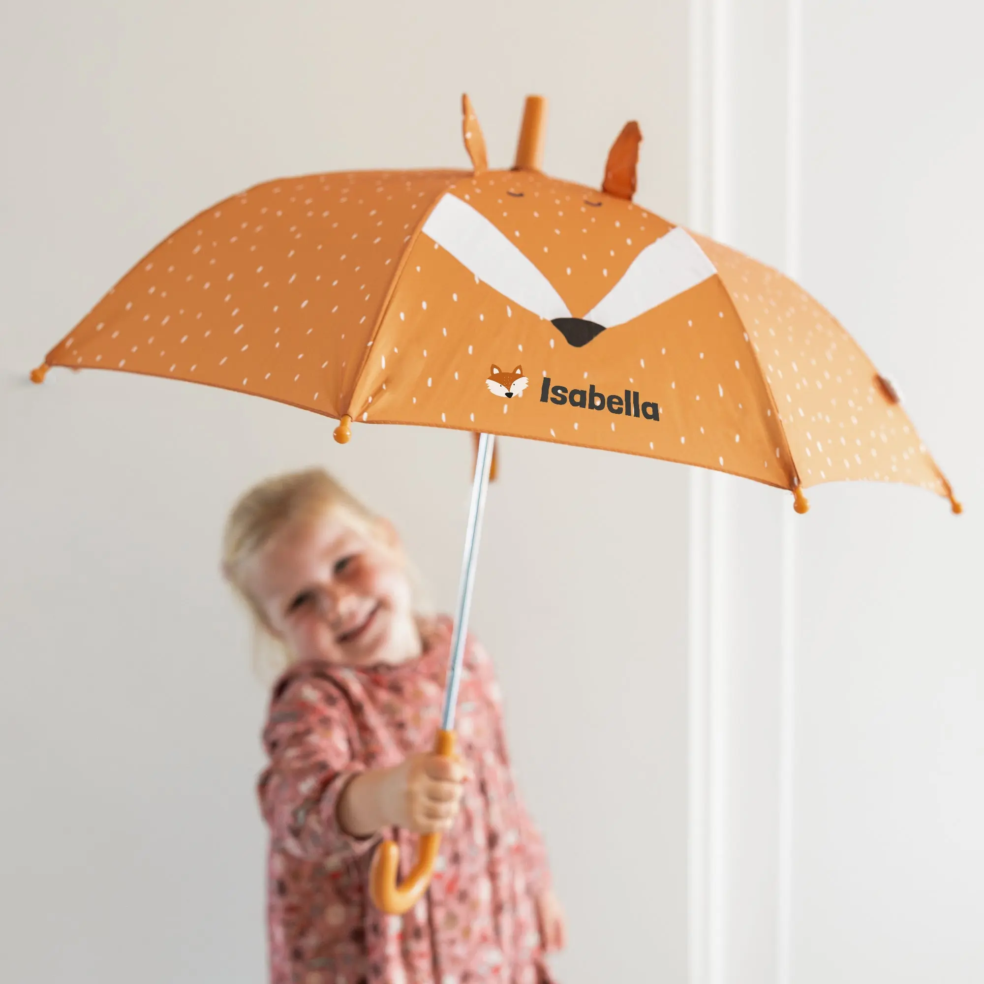 Ombrello per Bambini Personalizzato - Volpe - Trixie
