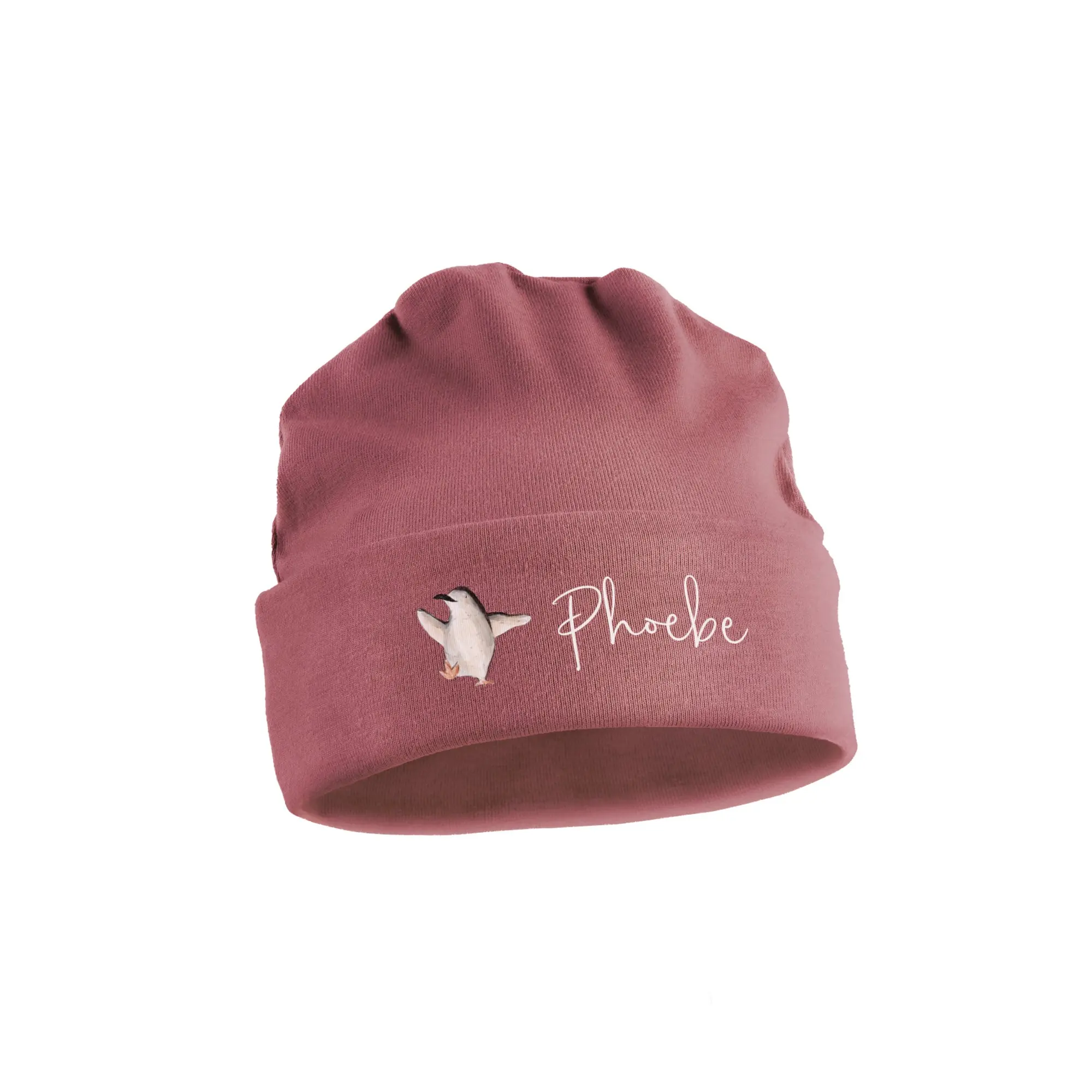 Cappello per Neonato con Stampa- Rosa