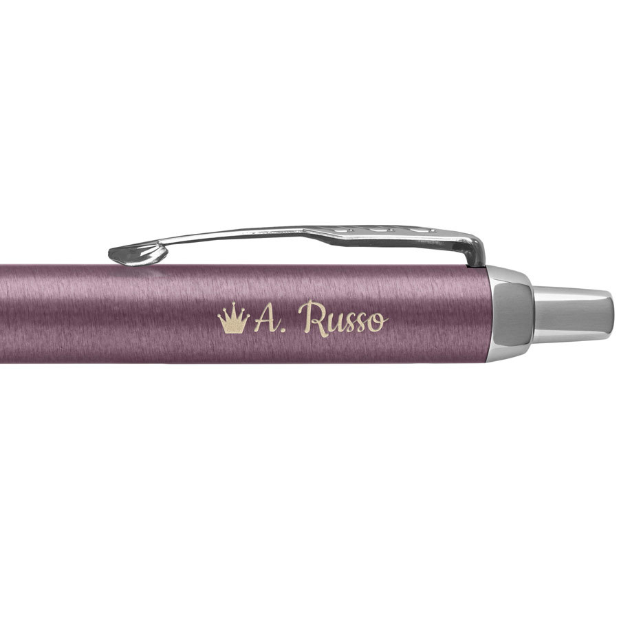 penna personalizzata, penna regalo personalizzata con il tuo nome o testo,  anniversario ideale, regalo di compleanno o di laurea, Argento